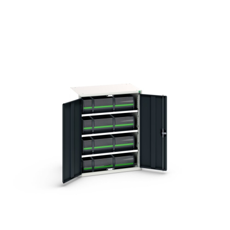 verso cupboard with 3x shelves, 12x bottBox kit WxDxH: 800x550x1000mm