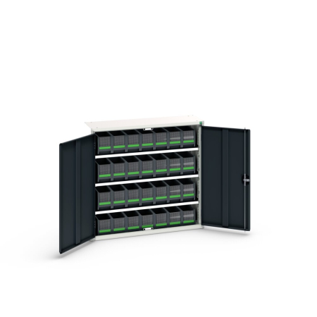 verso cupboard with 3x shelves, 28x bottBox kit WxDxH: 1050x350x1000mm