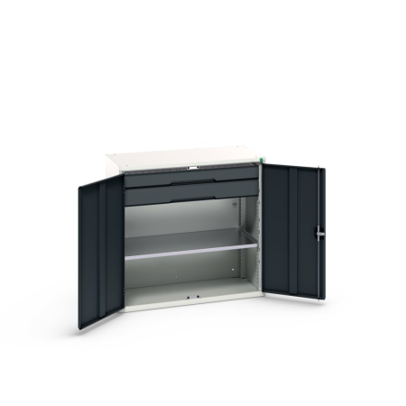 verso cupboard with 1x shelf, 2x drawers WxDxH: 1050x550x1000mm