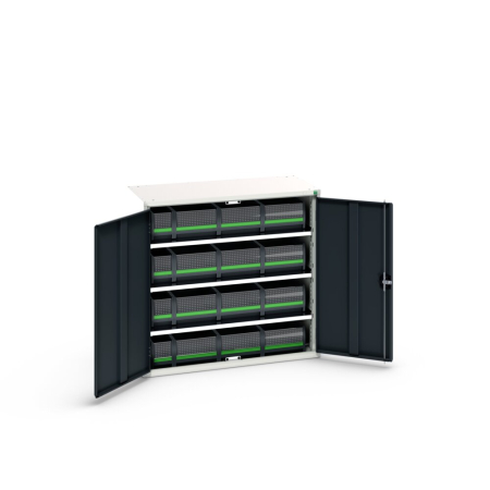 verso cupboard with 3x shelves, 16x bottBox kit WxDxH: 1050x550x1000mm