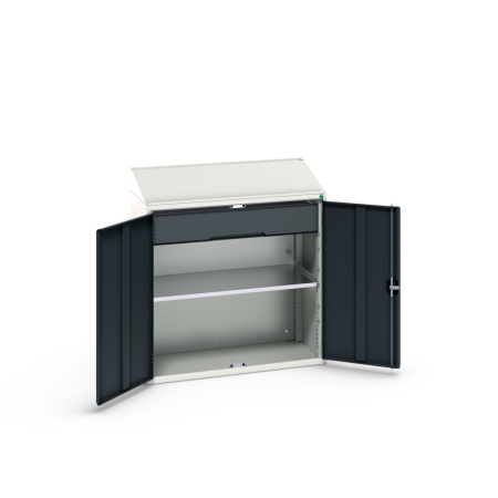 verso lectern cupboard with 1x shelf, 1x drawer WxDxH: 1050x550x1130mm