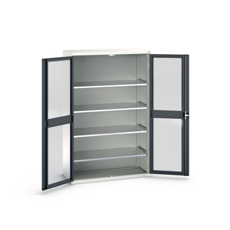 verso cupboard (window door) with 4x shelves WxDxH: 1300x550x2000mm