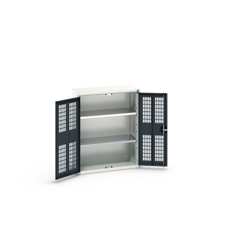 verso cupboard (ventilated door) with 2x shelves WxDxH: 800x350x1000mm