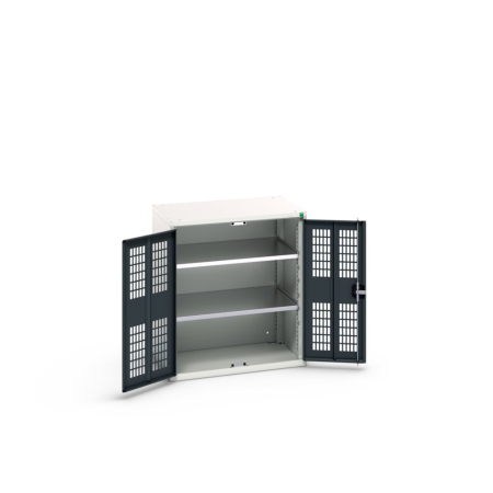 verso cupboard (ventilated door) with 2x shelves WxDxH: 800x550x900mm