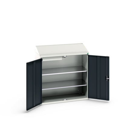 verso economy lectern with 2x shelves, 1x drawer WxDxH: 1050x550x1130mm