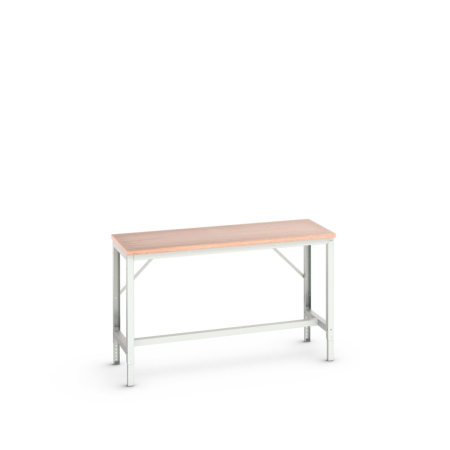 verso framework bench (multiplex) adjustable height - WxDxH: 1500x600x780-930mm - RAL 7035