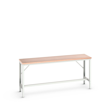 verso framework bench (multiplex) adjustable height - WxDxH: 2000x600x780-930mm - RAL 7035