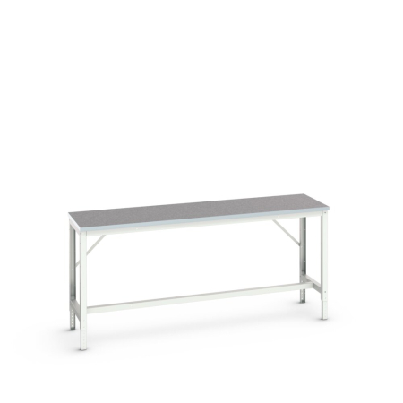 verso framework bench (lino) adjustable height - WxDxH: 2000x600x780-930mm - RAL 7035