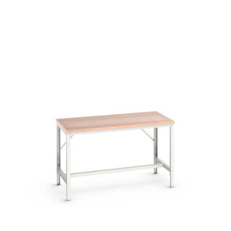 verso framework bench (multiplex) adjustable height - WxDxH: 1500x800x780-930mm - RAL 7035