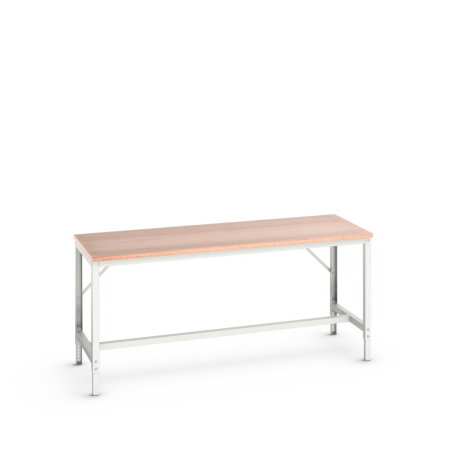 verso framework bench (multiplex) adjustable height - WxDxH: 2000x800x780-930mm - RAL 7035