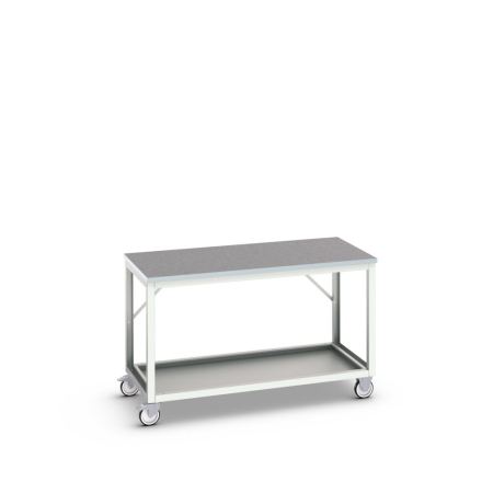 verso mobile framework bench (lino) WxDxH: 1500x800x930mm - RAL 7035