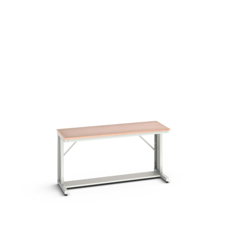 verso cantilever bench (multiplex) WxDxH: 1500x600x780mm - RAL 7035