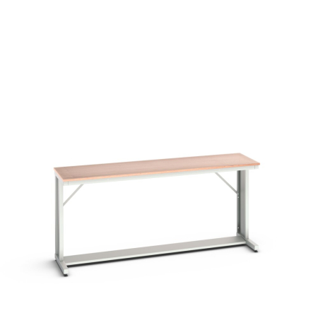 verso cantilever bench (multiplex) WxDxH: 2000x600x930mm - RAL 7035