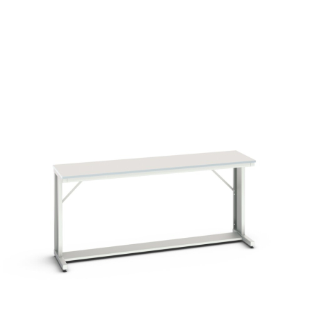 verso cantilever bench (MFC laminate) WxDxH: 2000x600x930mm - RAL 7035