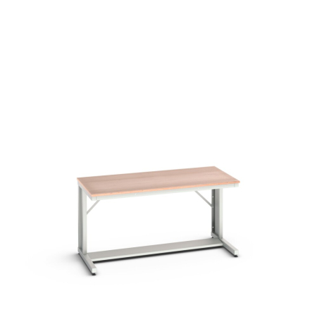 verso cantilever bench (multiplex) WxDxH: 1500x800x780mm - RAL 7035