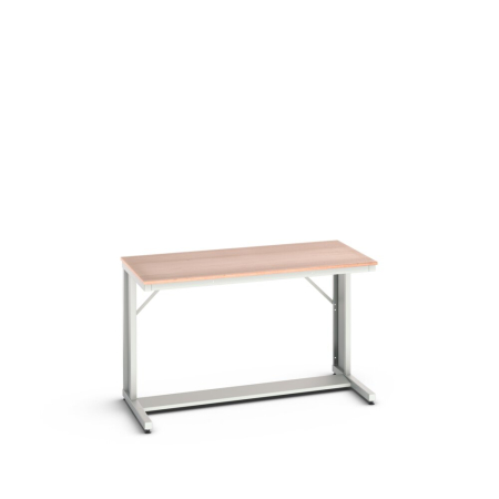 verso cantilever bench (multiplex) WxDxH: 1500x800x930mm - RAL 7035