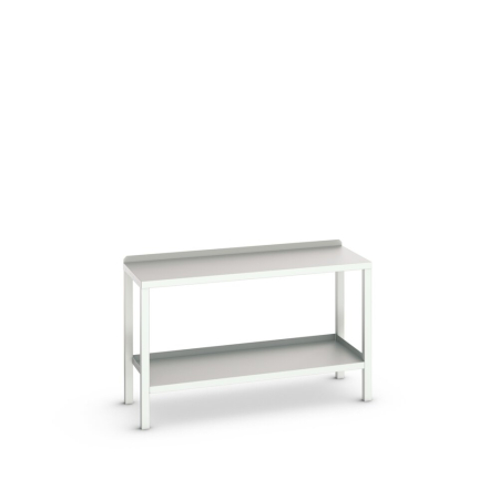 verso welded bench (steel) WxDxH: 1500x600x910mm - RAL 7035
