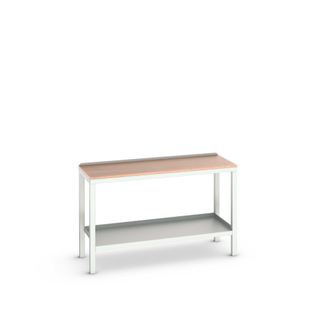 verso welded bench (multiplex) WxDxH: 1500x600x930mm - RAL 7035