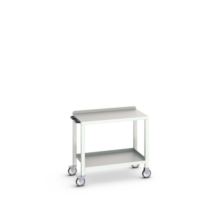 verso mobile welded bench (steel) WxDxH: 1000x600x910mm - RAL 7035