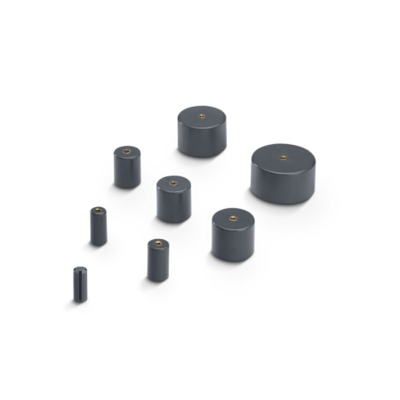 Milling cutter holder 10mm Ø (pack of 5) - H: 24mm - RAL 7011