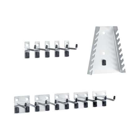 perfo hook kit 11 piece - zinc plated